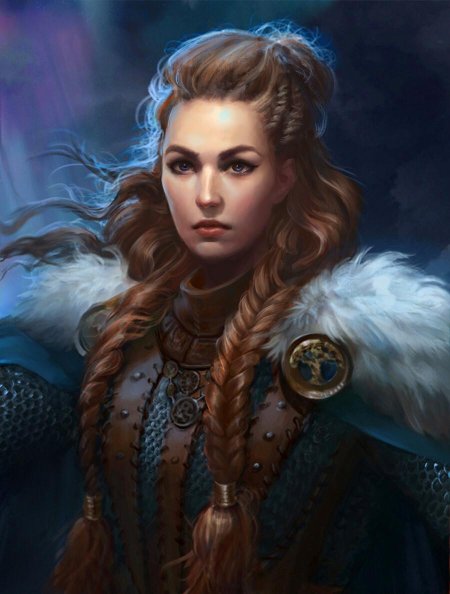 Валькирия портрет