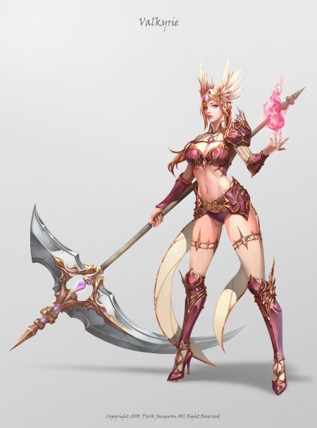 Воительница фэнтези