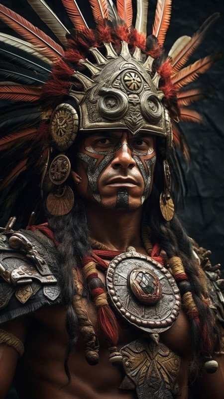 Индеец майя