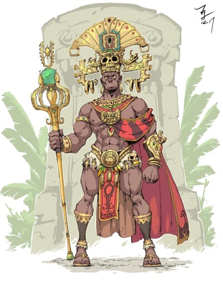 Правитель ацтеков монтесума