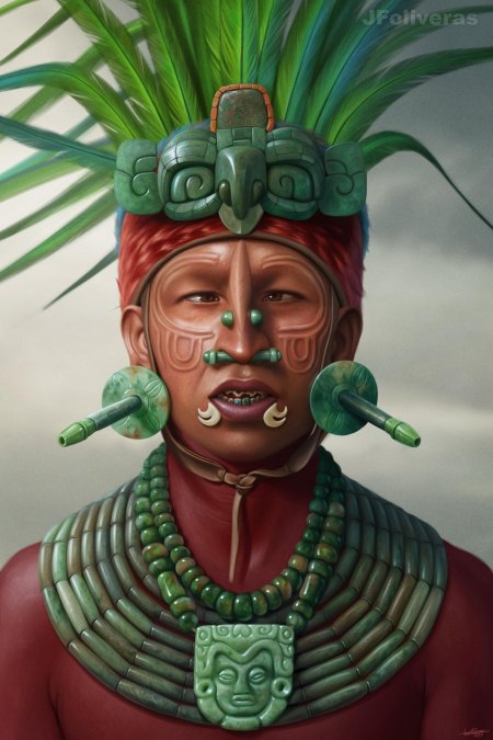 Индеец майя