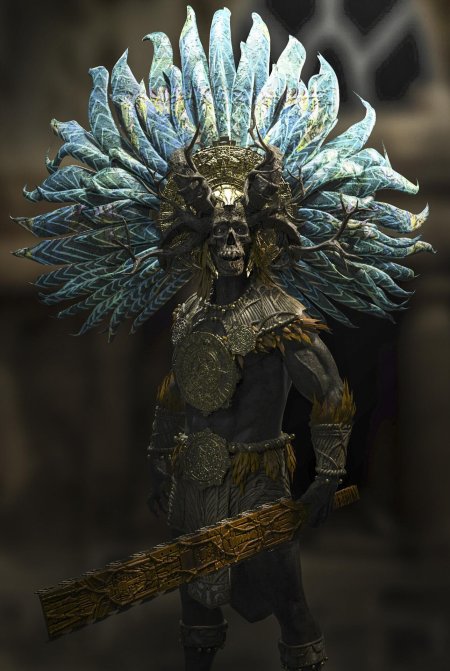 Ацтекские боги арт тлалок