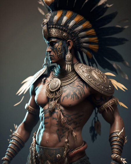 Индеец майя