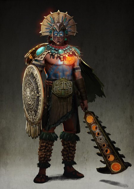 Бог леопард ацтекский