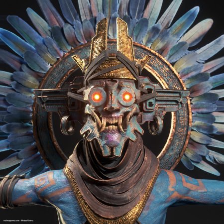 Ацтекские боги арт тлалок