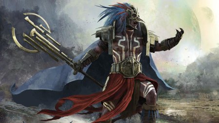 Воин ацтеков фэнтези