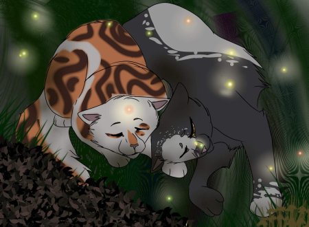 Коты воители остролистая и листопад любовь