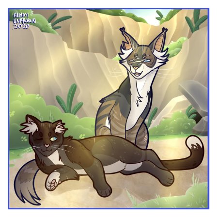 Коты воители листвичка и коршун