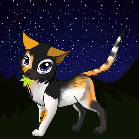 Коты воители пестролистая