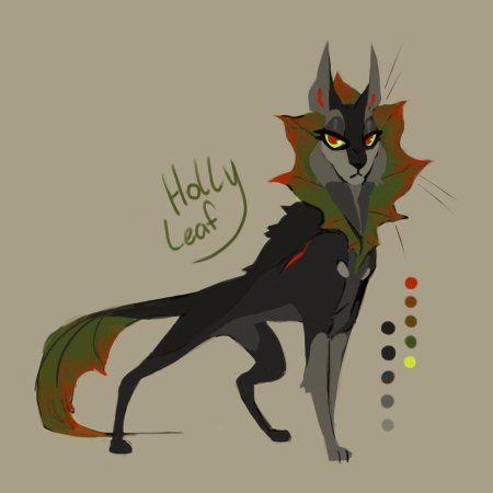 Hollyleaf коты воители