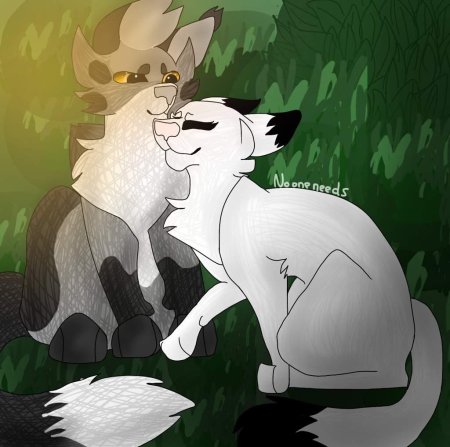 Белогривка коты воители