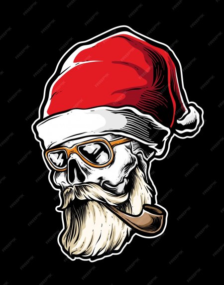 Дед мороз хипстер