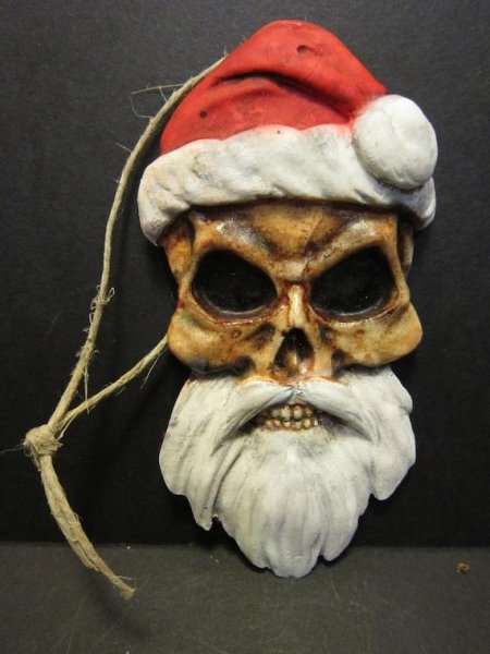 Череп санта клаус