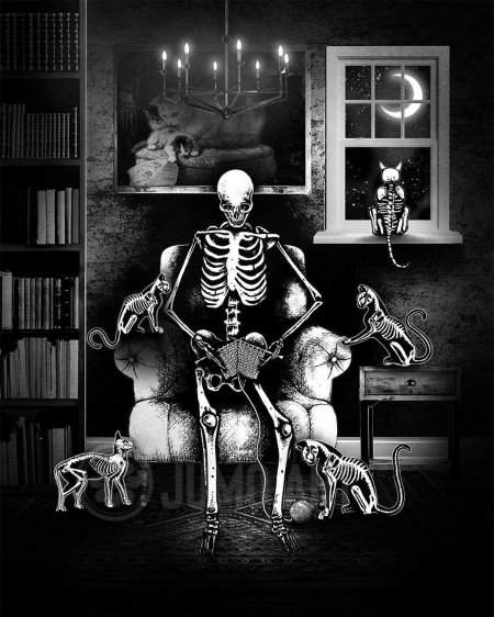 Рисунки скелет