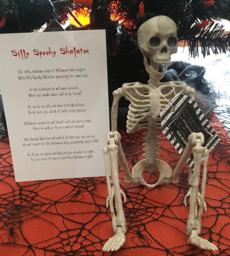 Хэллоуин скелет