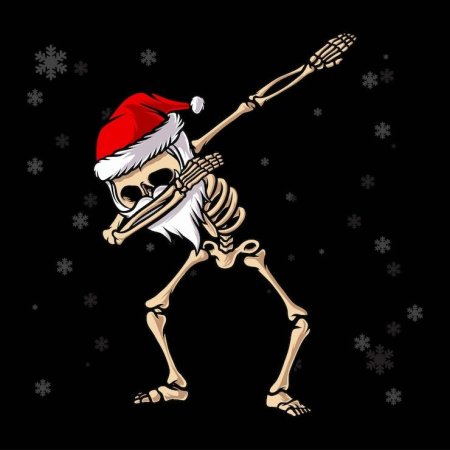 Санта скелет