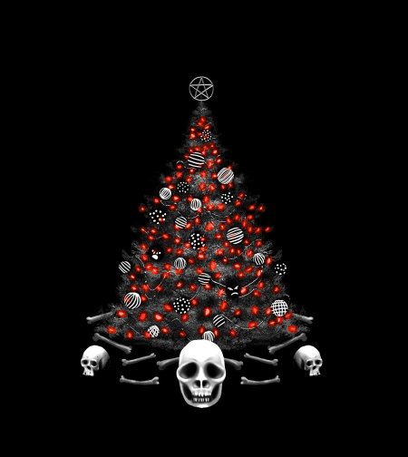 Новогодний скелет