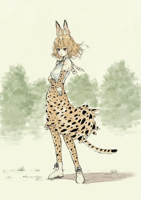 Сервал фурри