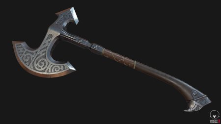 Скайрим двуручный топор