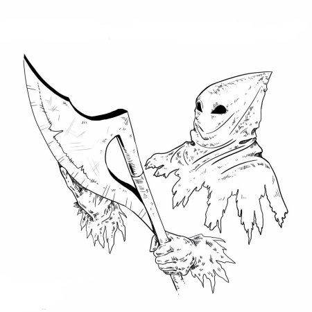 Палач эскиз