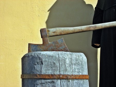 Обезглавливание топором