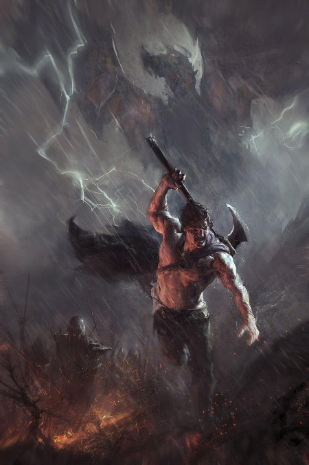 Берсеркер фэнтези арт