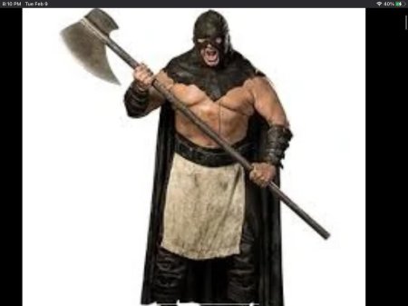 Воин с топором