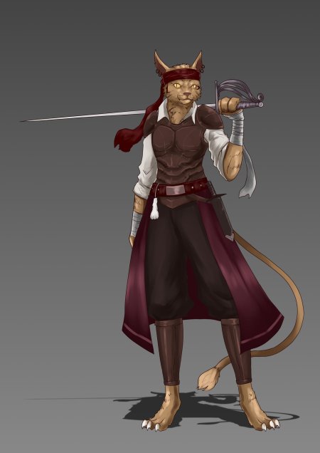 Каджит бард