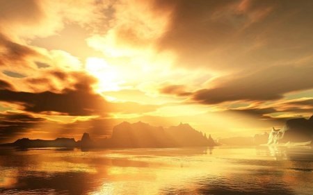 Золотой закат