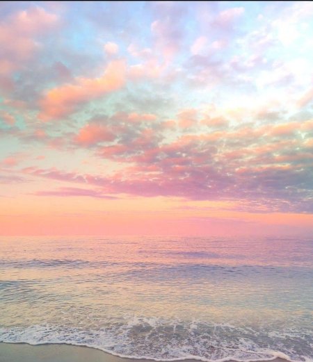 Закат над морем