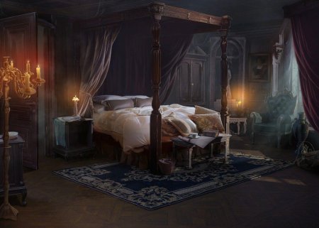 Средневековая спальня