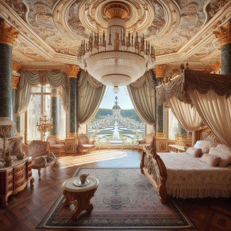 Роскошная спальня