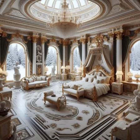 Роскошная спальня