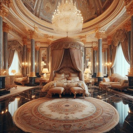 Шикарная спальня