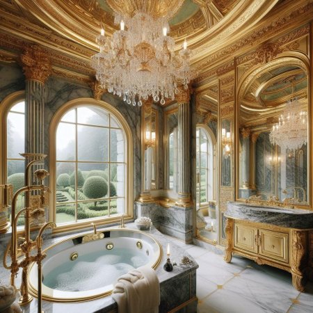 Красивая ванная комната