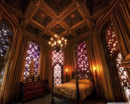 Hearst castle спальни