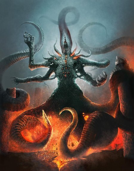 Ньярлатхотеп лавкрафт арт