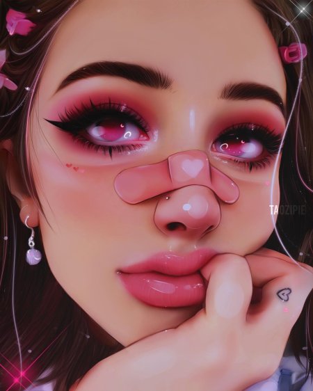 Мультяшный макияж
