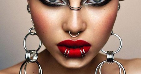 Пирсинг лица