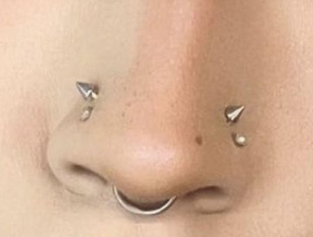 Nostril piercing