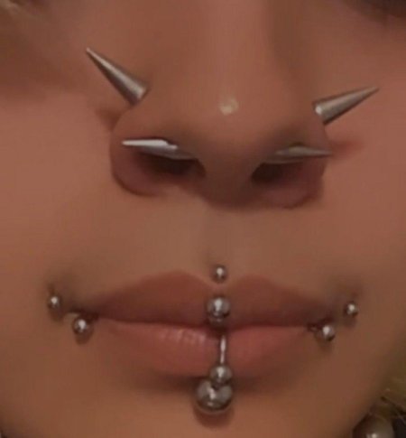 Эмо пирсинг