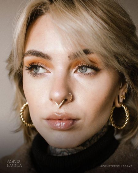 Пирсинг септум