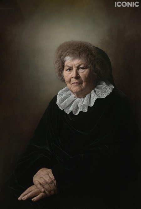 Рембрандт портрет старушки