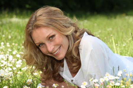 Женщина лето