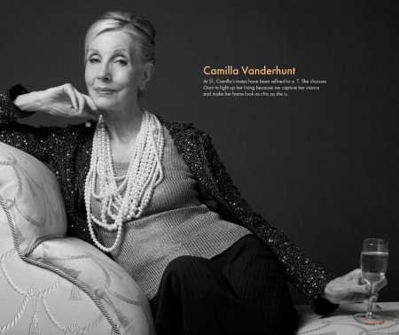 Богатая пожилая женщина