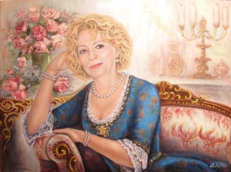 Никас сафронов портрет татьяны васильевой