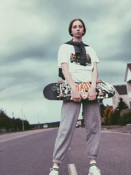 Стиль skater girl