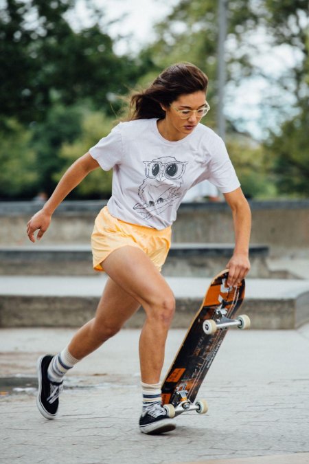 Скейтбордистка skater girl