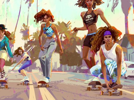 Скейтер арт