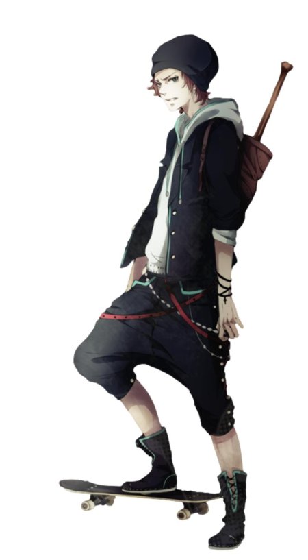 Ята мисаки на скейте